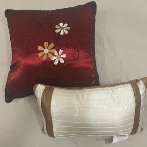 Bundle: 2 Small Decorative Pillow